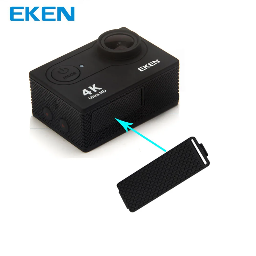 Крышка аккумуляторной батареи EKEN для камеры H9r H9 A8 A9 W8 W9 H8 H8r H6s H5s pro V8s аксессуары