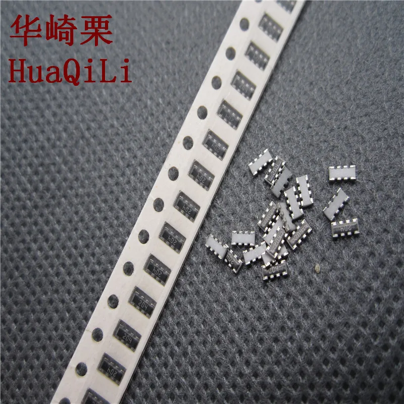 300PCS 200K 5 0603 8P4R (2*4P) printing 204 SMD Thick Film Chip