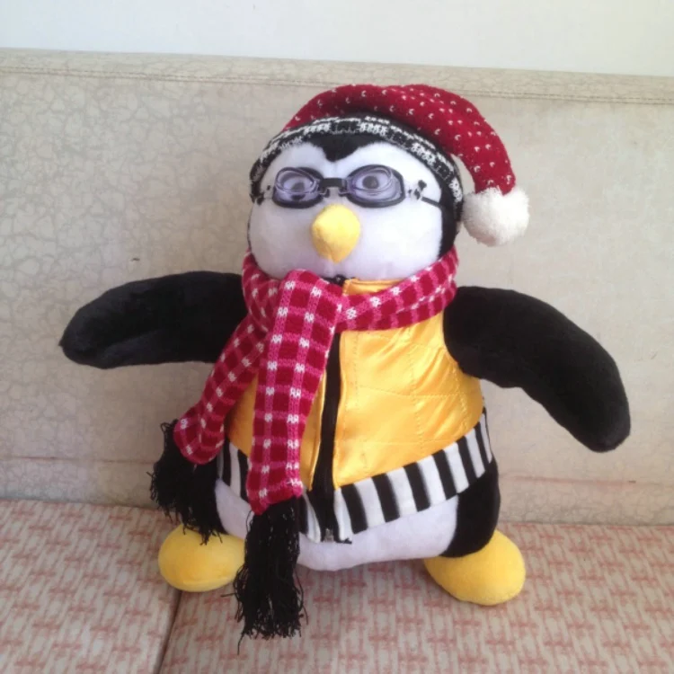 Relacionados com a Pinguim de Brinquedo de Pelúcia Boneca de Pelúcia com Lenço com a Rachel do Joey Presentes Lembranças Brinquedos 40 cm tv Show Amigos Rachel do Joey Hugsy Óculos Colete