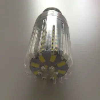 

7W LED Corn Lights E14 E27 G9 GU10 B22 Living Room Light 74led 5736 850LM Warm White White Decorative AC110V AC220V 1PCS JTFL066