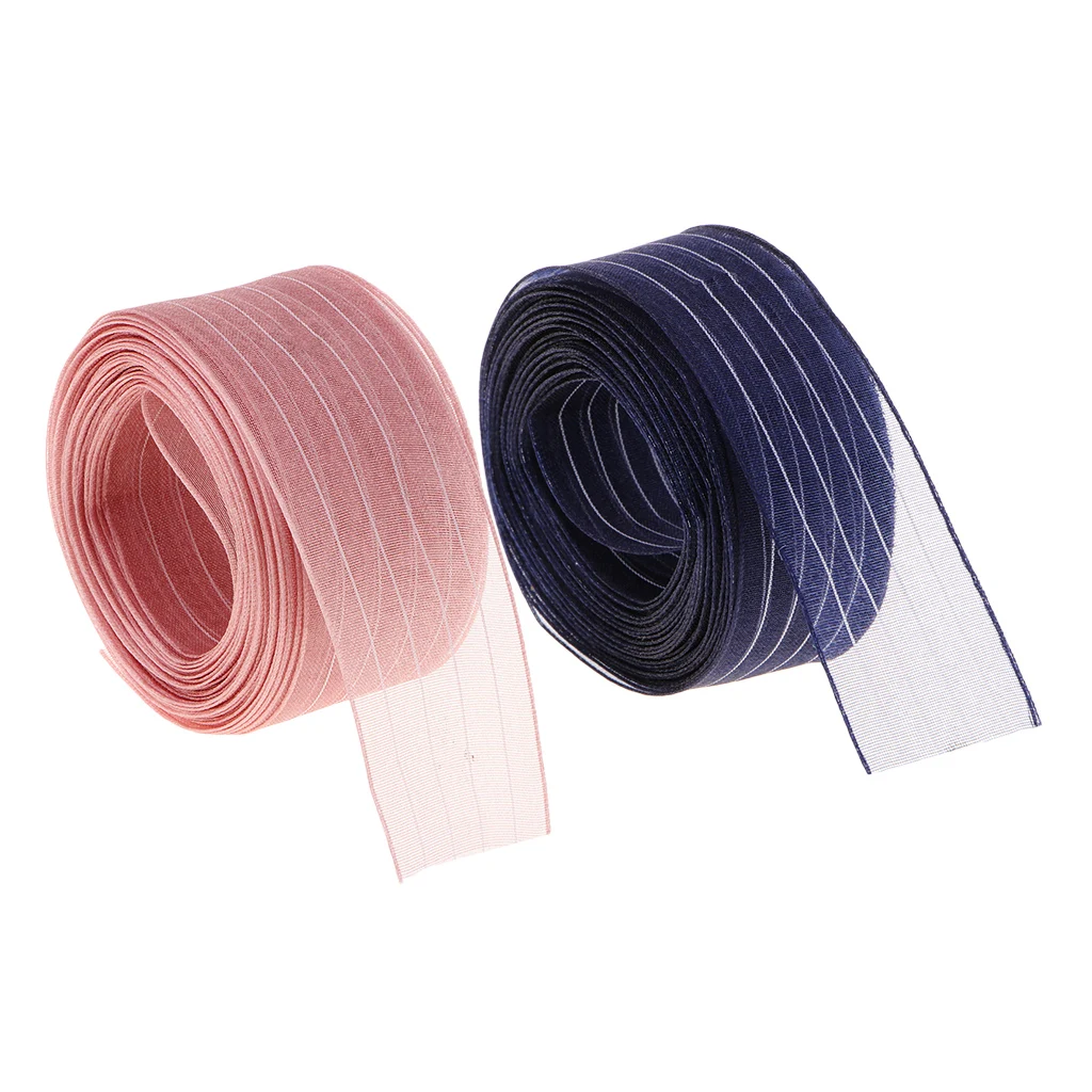 Sheer Organza Ribbon Wired, 2 Colors Can Choose –Wedding, Party, Home, Shop Decorations 1roll /10 Yards