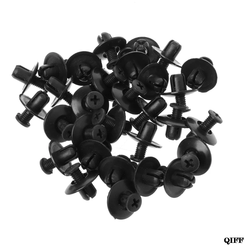 

Drop Ship&Wholesale 30Pcs Car 8mm Fender Splash Guard Retainer Clip Fastener For Honda Accord Civic Prelude May06