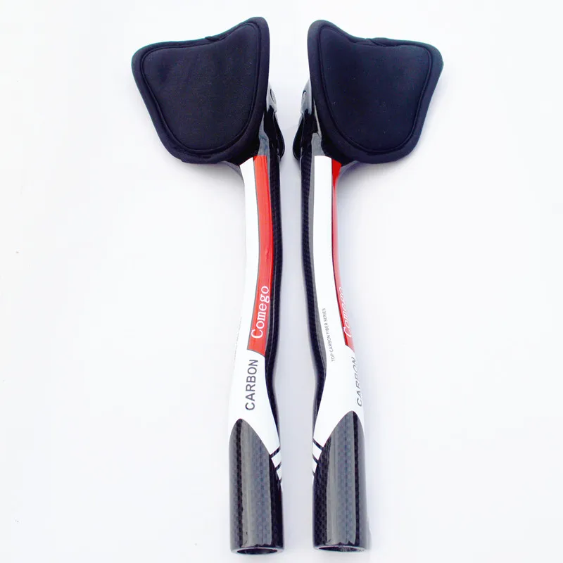BXT New Carbon Road Handlebars Bicycle Rest Bar TT Handlebar