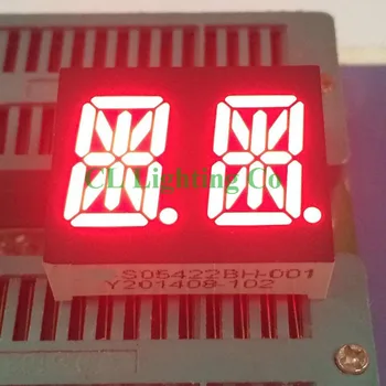 

25.2*21.1*7.9mm RED Nixie tube 0.54 inch Digital TUBE 2-Bit LED 16-Segment display Common Anode