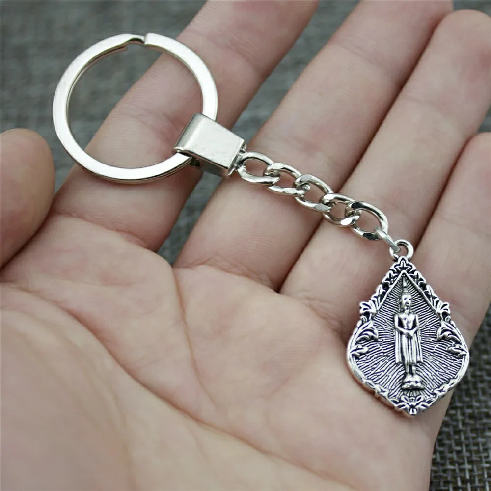 Buddha Statue Keychain Buddha Statue Key Chain Buddha Statue Keyring