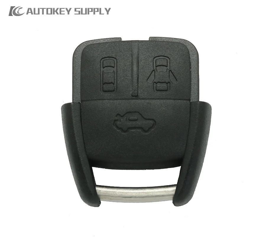 

For Chevrolet 3 Button Remote Control Replacement Shell Without Battery Holder Apply AutokeySupply AKGMS207