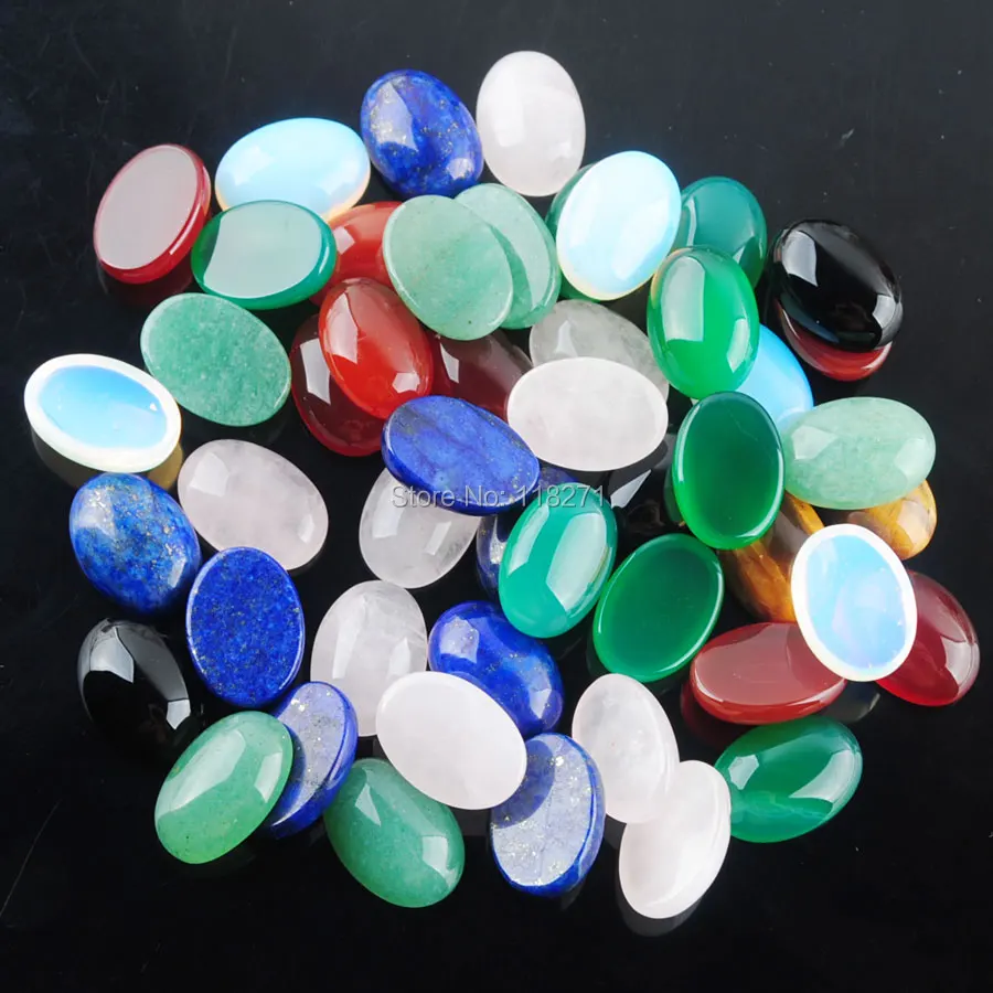

Free Shipping Lapis Lazuli Tiger's Eye Gem Stones Oval Cabochon CAB No Drilled Hole 10x14x5MM Jewelry Making 10PCS PBU304