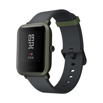 Huami Смарт-часы Amazfit Bip, gps, Gloness, Смарт-часы, часы 45 дней в режиме ожидания для телефона MI8 IOS - Цвет: green