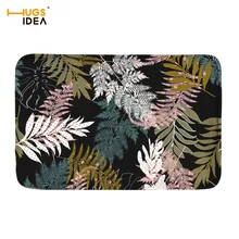 HUGSIDEA моющаяся грелка ковры Гавайи цветочный 3D стиль ковер для гостиной нескользящий коврик для ванной комнаты скандинавские коврики ковры Tapis