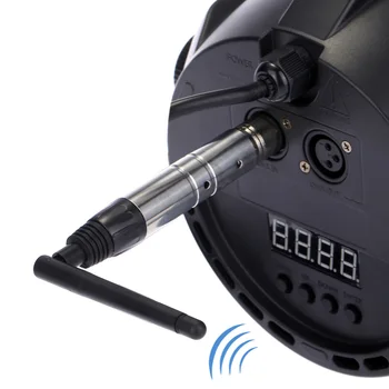 

DMX Transmitter 23DBM 1000M 2.4G ISM DMX512 Wireless Female XLR Receiver Lighting Controller Antenna for LED Stage Effect Lamp