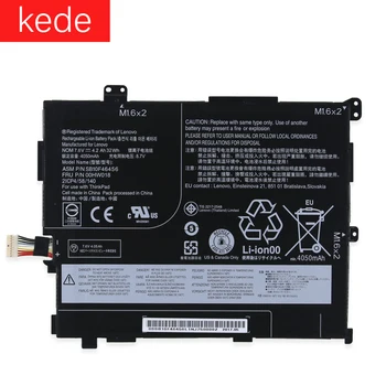 

kede Laptop battery For Lenovo SB10F46456 2ICP4/58/140 Series Tablet FRU 00HW018 7.6V 32Wh