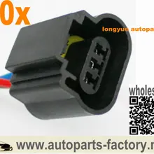 Longyue 10 шт. H13 9008 женский противотуманная фара HID розетка адаптер чехол для Ford F150& Freestar 6"