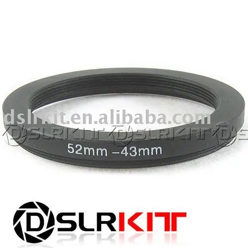 

52mm-43mm 52-43 Step Down Filter Ring Stepping Adapter