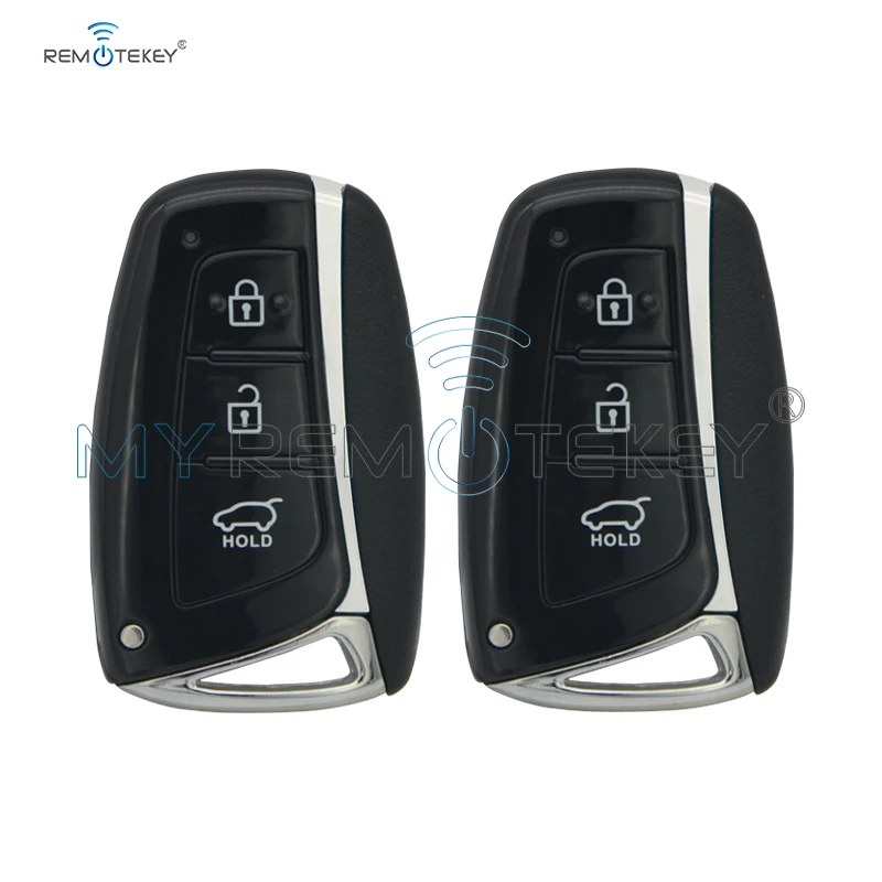 Remtekey 2 шт. 3 кнопки 433 МГц ID46 Электронный чип 7952 для hyundai Santa Fe IX45 2013 стиль ключ дистанционного управления