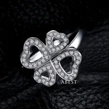 2015 New Wholesale Ladies 4 Coronary heart Rings AAA+ Cubic Zirconia Engagement Rings Actual silver Ladies Marriage ceremony Ring Ladies Coronary heart Rings