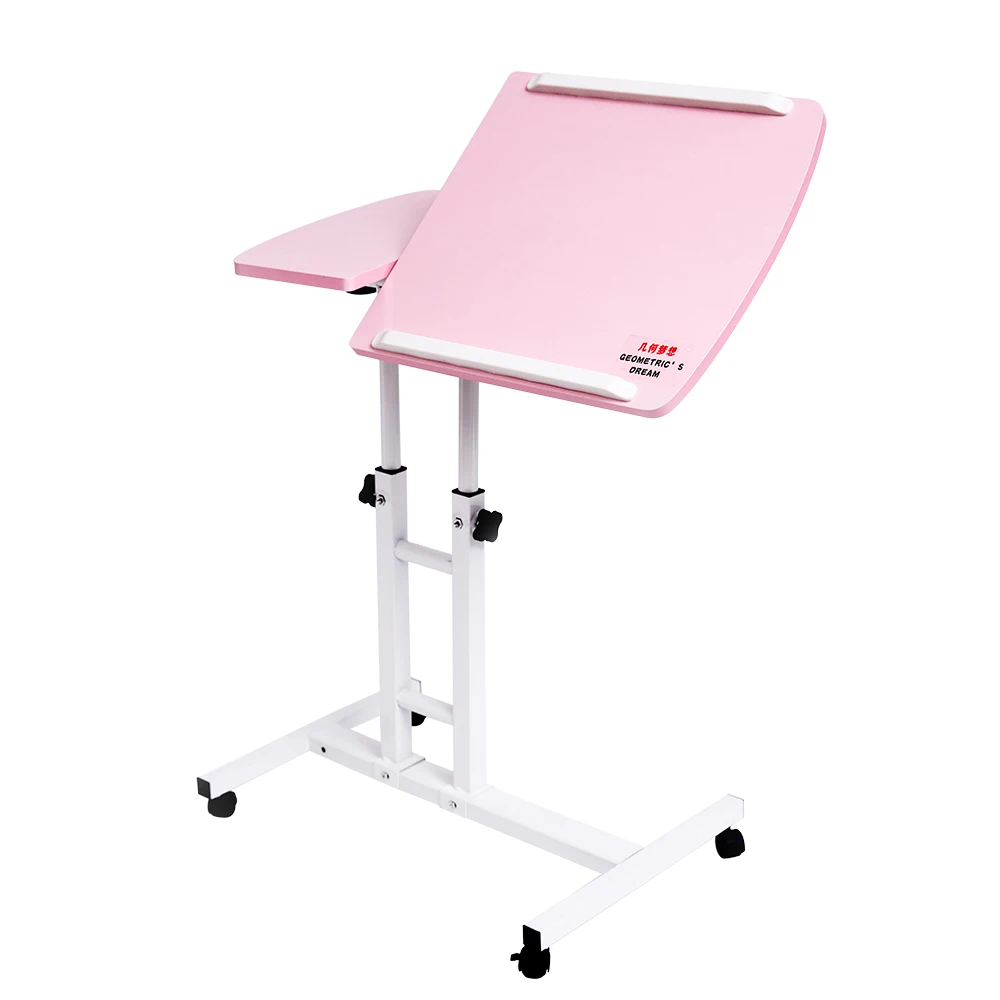  Foldable Computer Table 64*40CM Adjustable Portable Laptop Desk Rotate Laptop Bed Table Can be Lift