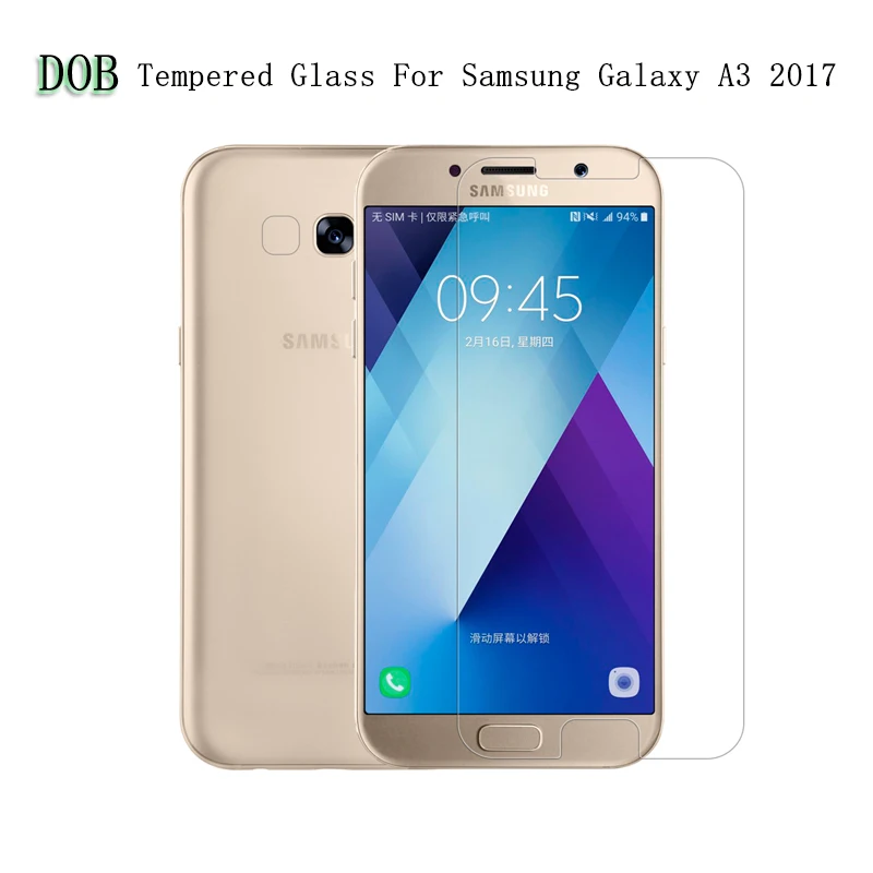 

sFor Samsung Galaxy A3 2017 Tempered Glass Scratchproor Glass Screen Protector For Samsung Galaxy A3 2017 A320 Glass Cover Film