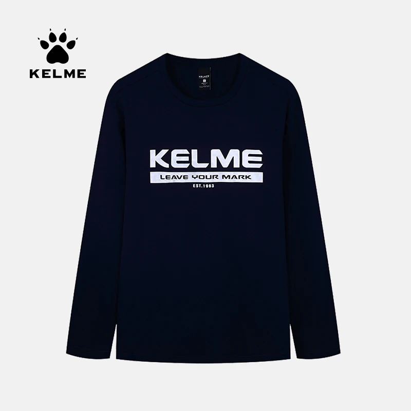 

KELME Sport Underwear T-shirt For Male Breathable Spring Autumn Long Sleeve Pure Cotton T-shirt 36831010
