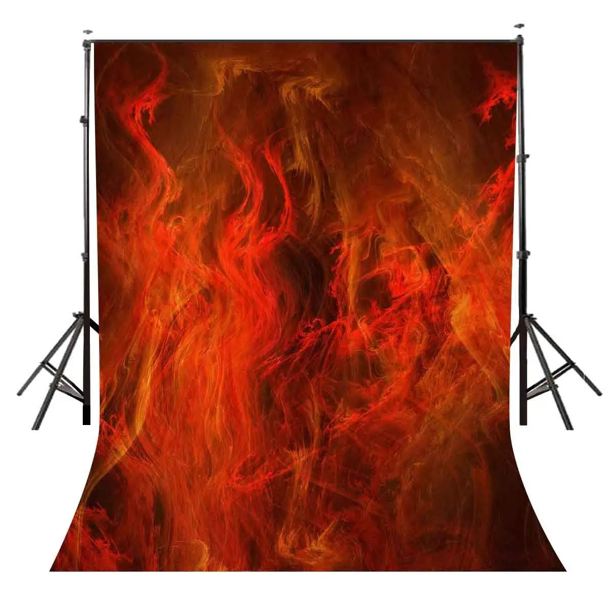 

5x7ft Photography Backdrop Dancing Flame Photography Background Studio Props