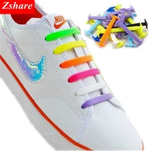 16pcs/lot Running No Tie Shoelaces Elastic Silicone Shoelaces Elastic Shoelace Creative Lazy Silicone Laces No Tie Rubber Lace 16pcs/lot Running No Tie Shoelaces Elastic Silicone Shoelaces Elastic Shoelace Creative Lazy Silicone Laces No Tie Rubber Lace