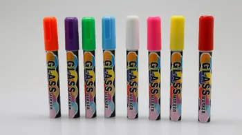 

8 pens/Box Liquid Chalk Erasable Multi Colored Highlighters LED Writing Marker Pens