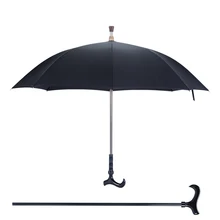 Новая многофункциональная трость зонтик креативная длинная ручка ветрозащитный зонтик открытый портативный альпинистский парашют