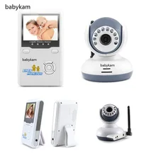 Babykam baby monitors radio babysitter 2.4 inch LCD IR Night Vision 2 way Talk Rechargeable Batteries baby monitors baby monitor