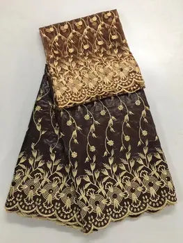 

black lace fabric match african bazin riche getzner with beads embroidered jacquard lace for women dresses 5yard+2yard/lot