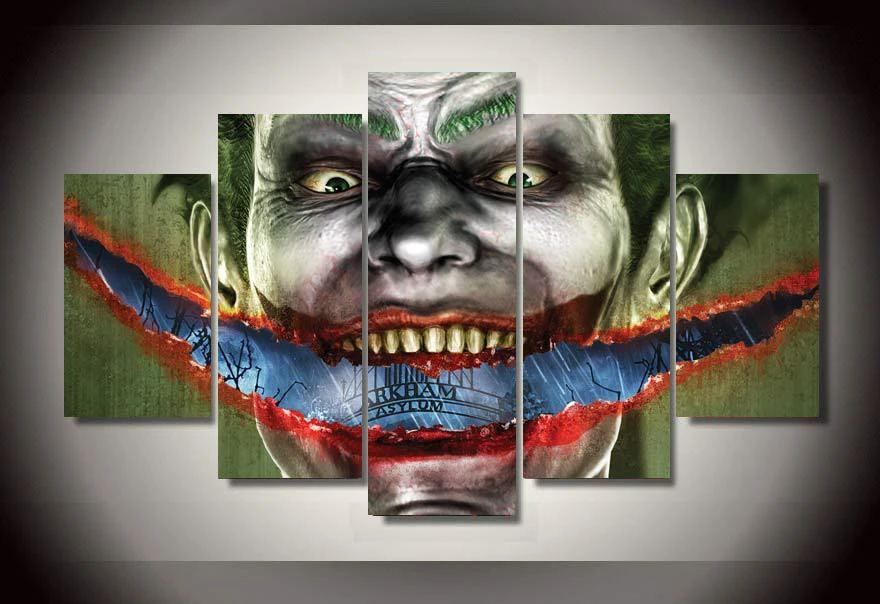 Arkham Asylum Posters HD Print on Canvas Home Decor Wall Art Paintings Batman Arkham Asylum Posters HD Print on Canvas Home Decor Wall Art Paintings Batman