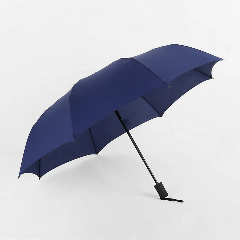 Windproof Travel Umbrella Mandala White Automatic Umbrella