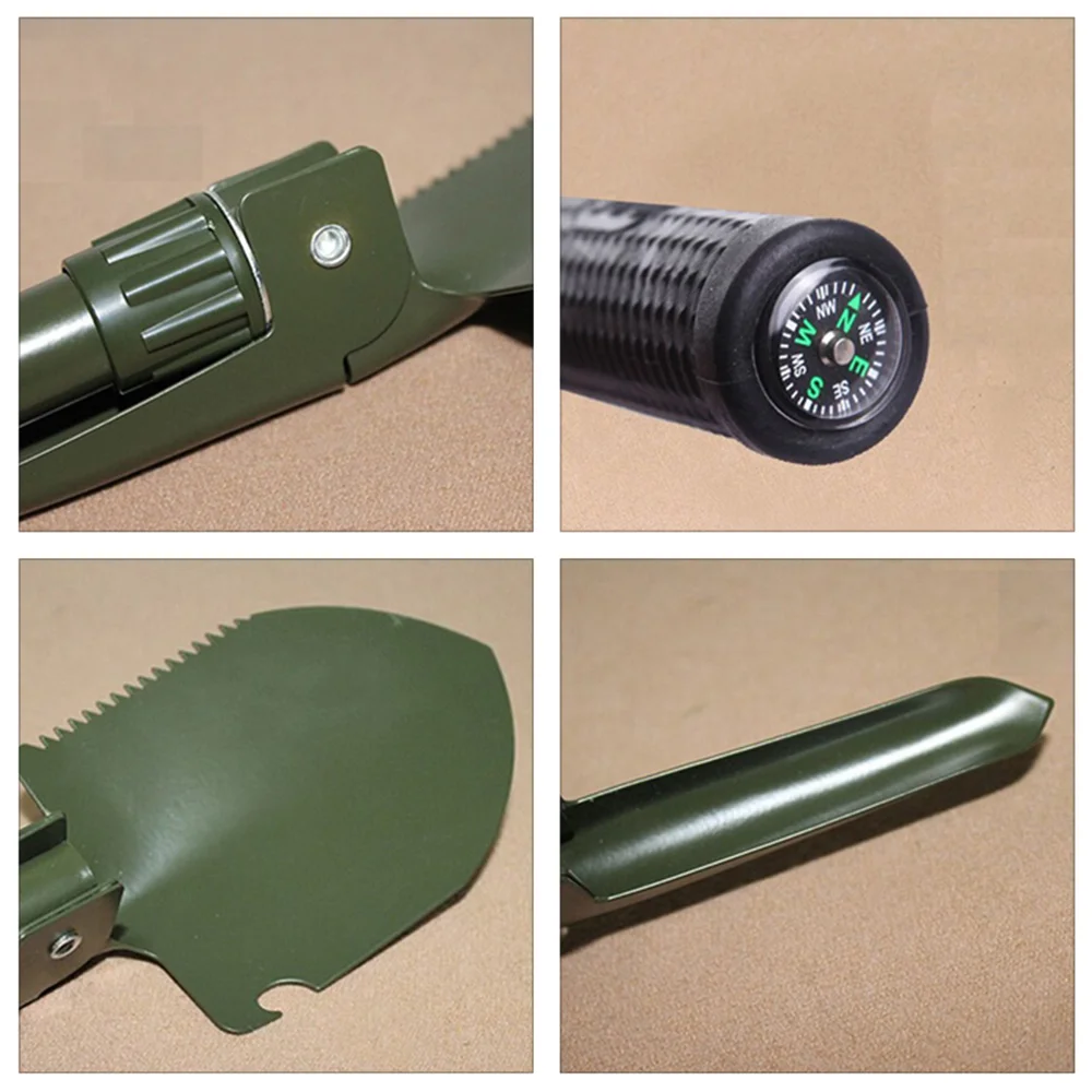 Outlife Multifunctional Military Folding Sappers Shovel Survival Spade Emergency Garden Camping Outdoor Tool