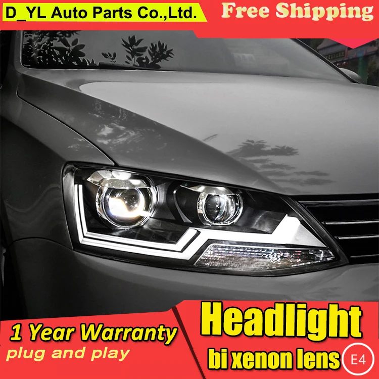 Car Styling Headlights for VW Jetta 12 15 LED Headlight for Jetta Head