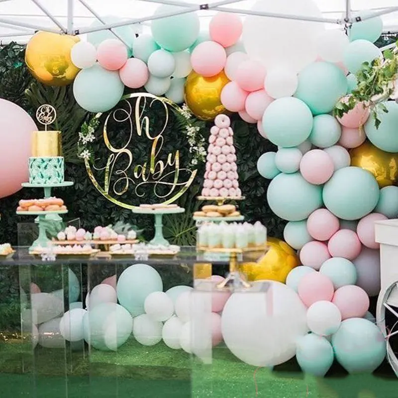 

10inch 100pcs/lot candy Macaron Latex balloons Helium Balloon For Party Wedding Birthday Child Toys Globos Good Quality