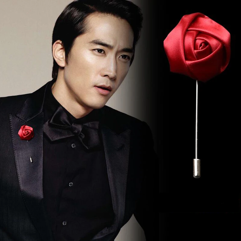 SaYao 1 قطعة الأزياء دعوى الدعاوى بروش دبابيس دبابيس الرجال الزفاف روز زهرة الصدار سترة التلبيب دبوس دبابيس SaYao 1 قطعة الأزياء دعوى الدعاوى بروش دبابيس دبابيس الرجال الزفاف روز زهرة الصدار سترة التلبيب دبوس دبابيس