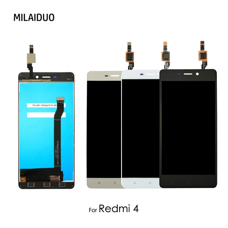 

LCD Display For Xiaomi Redmi 4 Standard 2GB RAM 16GB Touch Screen Digitizer LCD For Redmi 4 Prime Assembly Replacement 5.0 inch