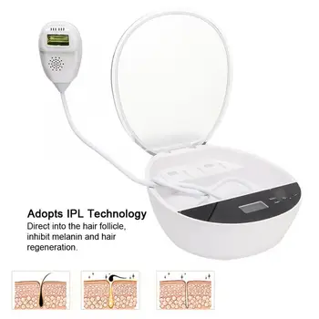 

100-240V IPL Epilator Muti-functional Facial Underarm Full Body Hair Removal Freckle Machine US Massage Relaxation