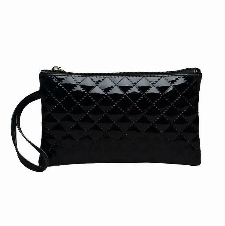 

New Women Lingge Wallets Fashion Ladies Leather Zipper Purse Long Unisex Coin Bag Handbag For Women's Clutch Card Money Wallet