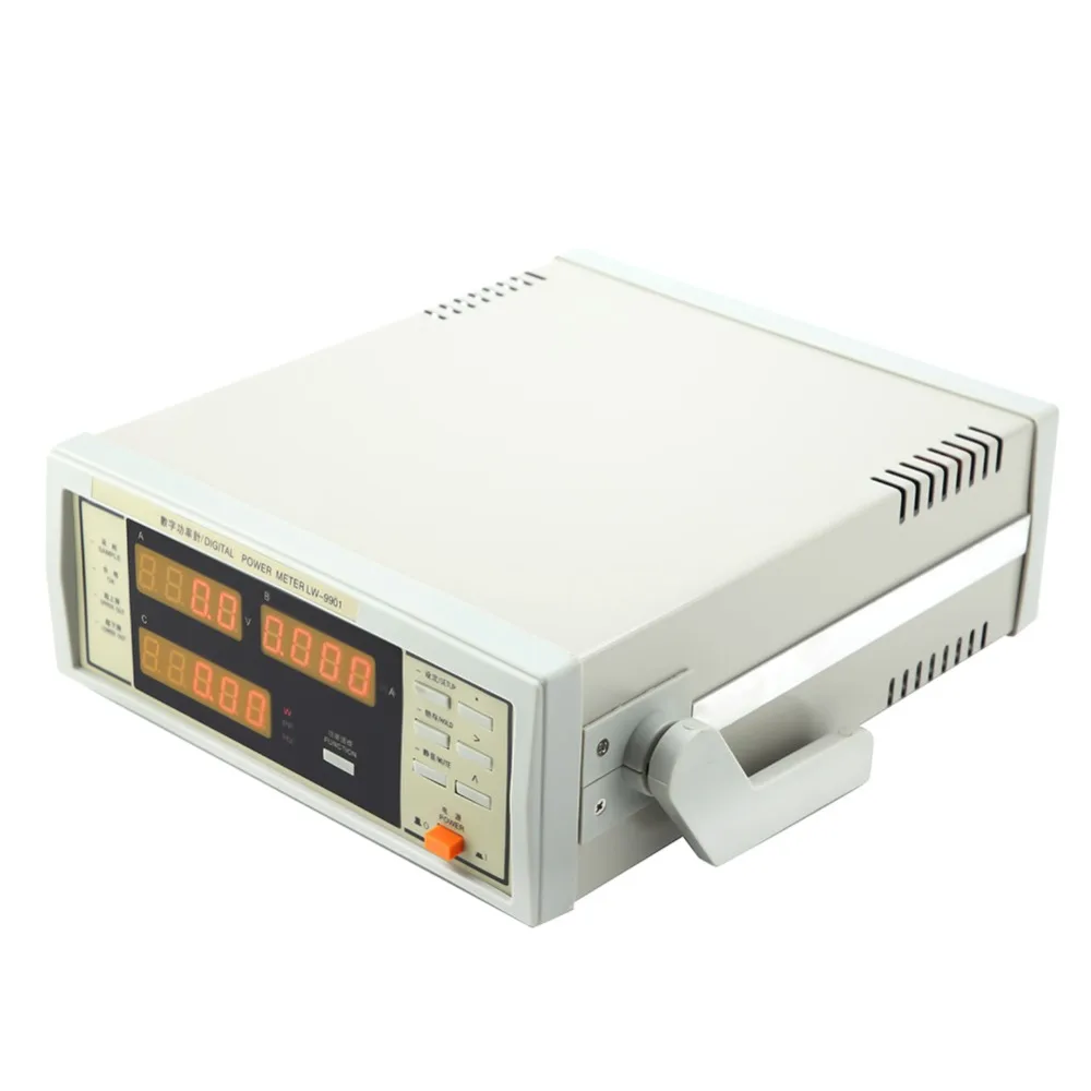1 комплект LW-9901 цифровой измеритель мощности с BNC соединительным кабелем AC100-240V 300 В 20A измеритель мощности