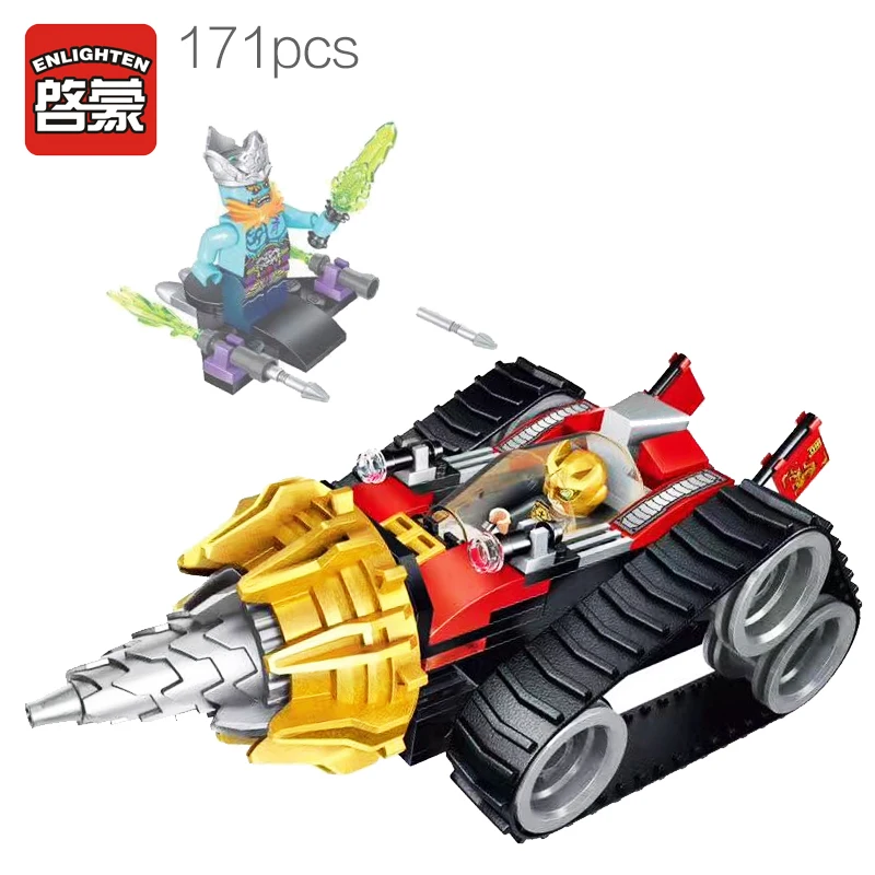 

Enlighten Models Building toy Compatible with Lego E2208 171pcs Armored Blocks Toys Hobbies For Boys Girls Model Building Kits