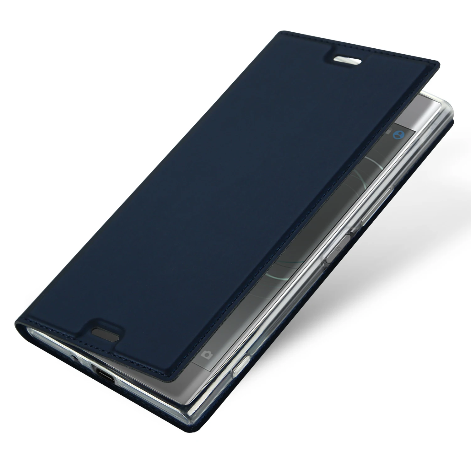 DUX DUCIS флип чехол из искусственной кожи для Sony XZ1 XZ 1 роскошный бумажник Xperia G8341 G8342