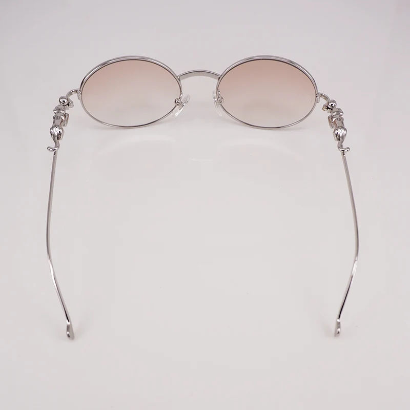 Top Quality Fashion Stylish Cool Luxury Brand Sunglases Leopard Limited Series Metal Frame Carter Glasses Frames Shade  (5)