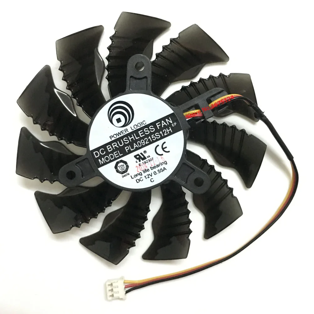 GPU VGA охлаждающий вентилятор для GIGABYTE R7 360 2 Гб GTX960 GTX 970 MINI ITX Видеокарта охлаждения