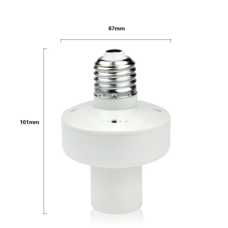 1 Pcs High Quality Durable E27 Screw LED Bulbs Base Holder With