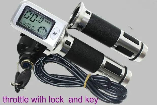 Cheap twist throttle rolling handlebar for electric bike scooter tricycle MTB 36v48v60v with lock/key/cruise&speed battery indicator 5 Cheap twist throttle rolling handlebar for electric bike scooter tricycle MTB 36v48v60v with lock/key/cruise&speed battery indicator 5