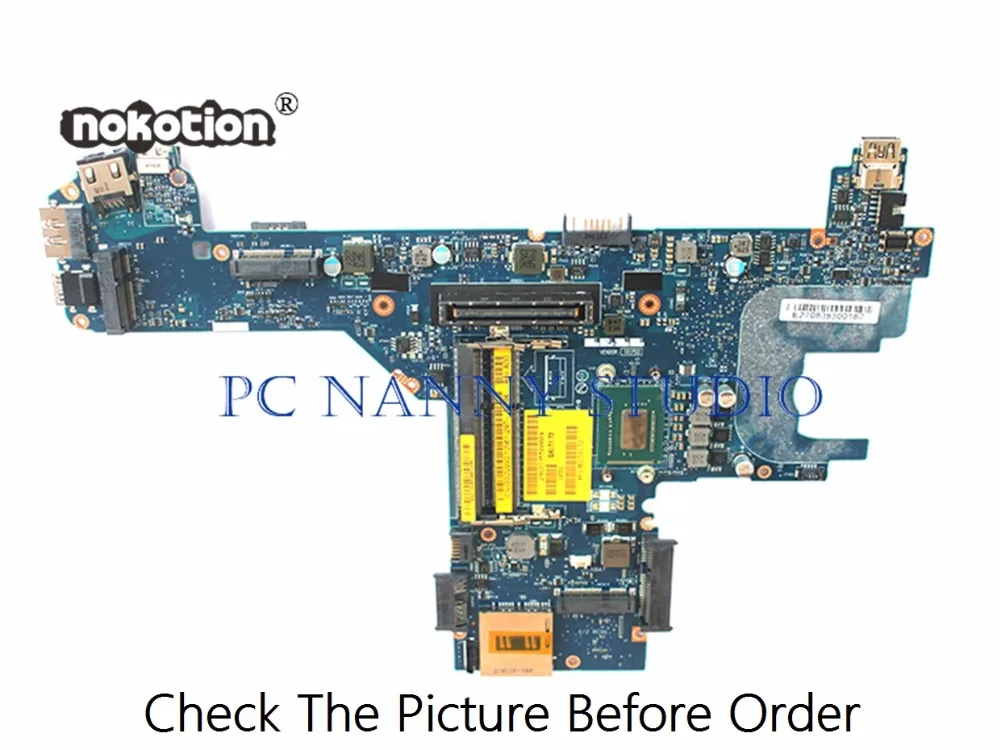 Pcnanny 0G2VW0 G2VW0 для Dell E6330 Материнская плата ноутбука LA-7741P I3-3110M DDR3 QM77 тестирование
