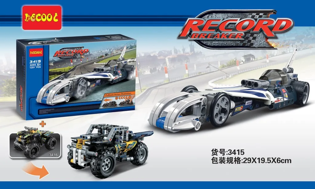 

Building Blocks Compatible with Lego DG3415-3420 Models Building Kits Blocks Toys Hobby Hobbies For Chlidren