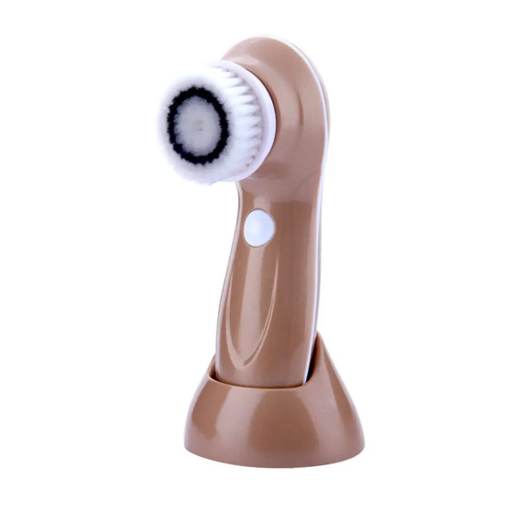 

Facial Cleans Device 3 In1 Function Electrical Facial Cleaning Instrument Portable Face Skin Pore Cleaner Massager Powered