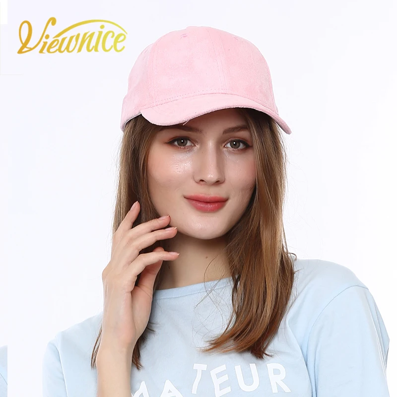 Viewnice Hot Solid Women Caps Imitation Leather Cloth With Soft Nap