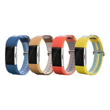 Спортивный тканый нейлоновый наручный ремешок для браслета FitBit Charge 2 гибкий дышащий сменный ремешок с металлические застежки
