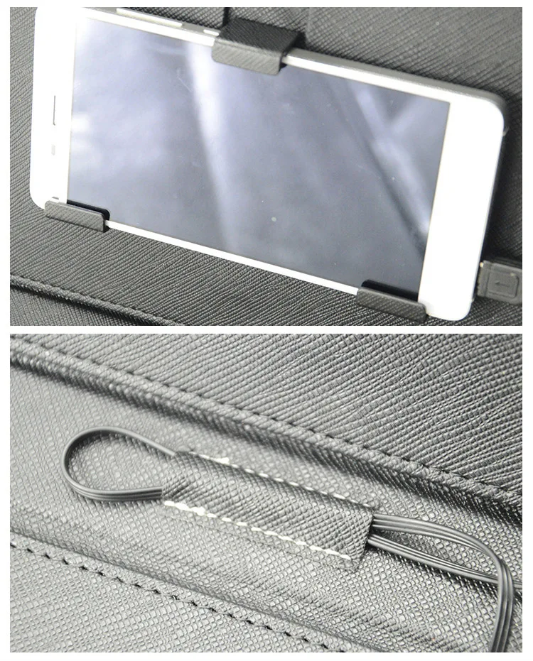 Мобильный чехол для телефона с проводной USB клавиатурой и мышью, чистый цвет, кожаный флип-чехол для телефонов на Android, Xiaomi, huawei, samsung, Meizu